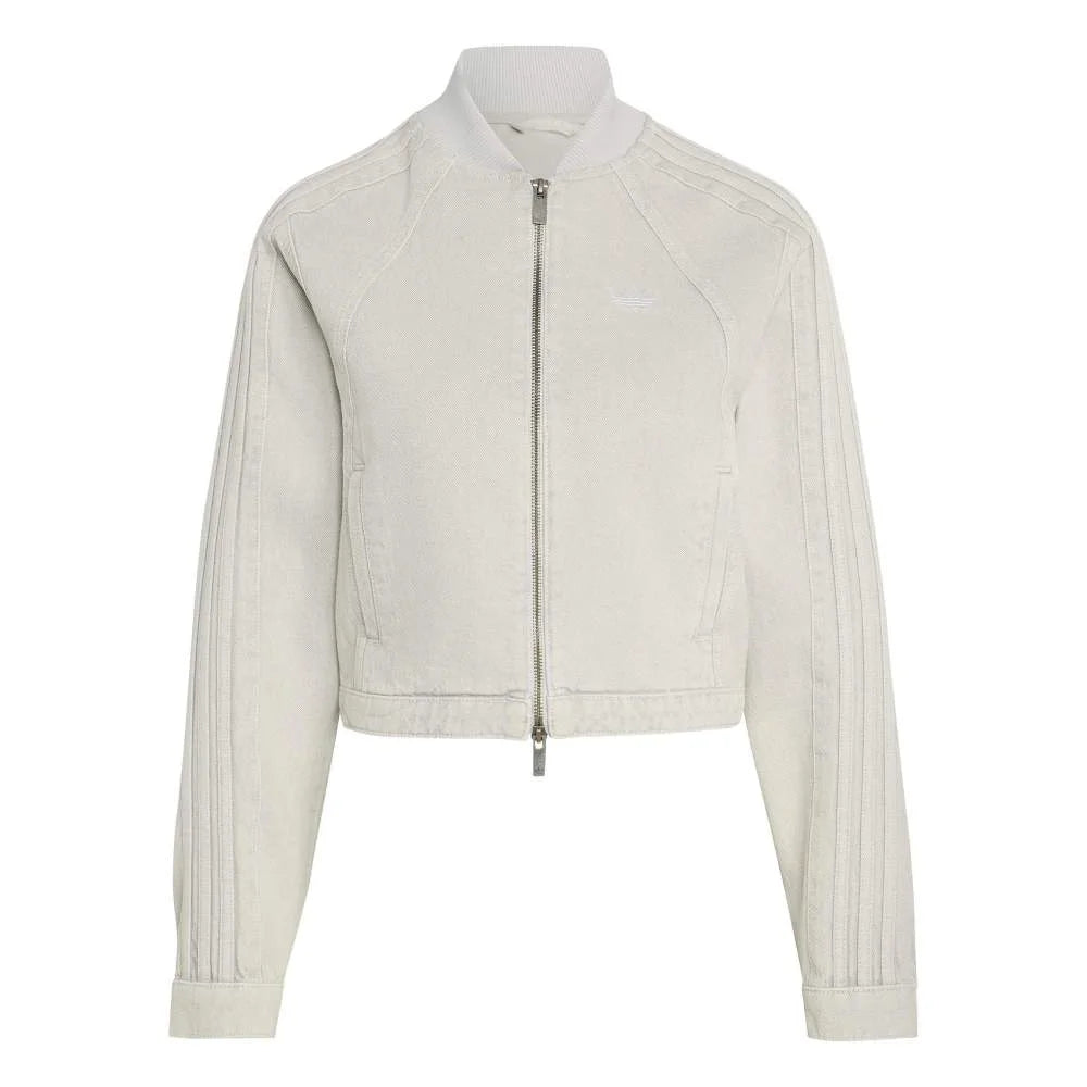 ADIDAS Sst 2.0 Denim Track Jacket Grey KQ6468