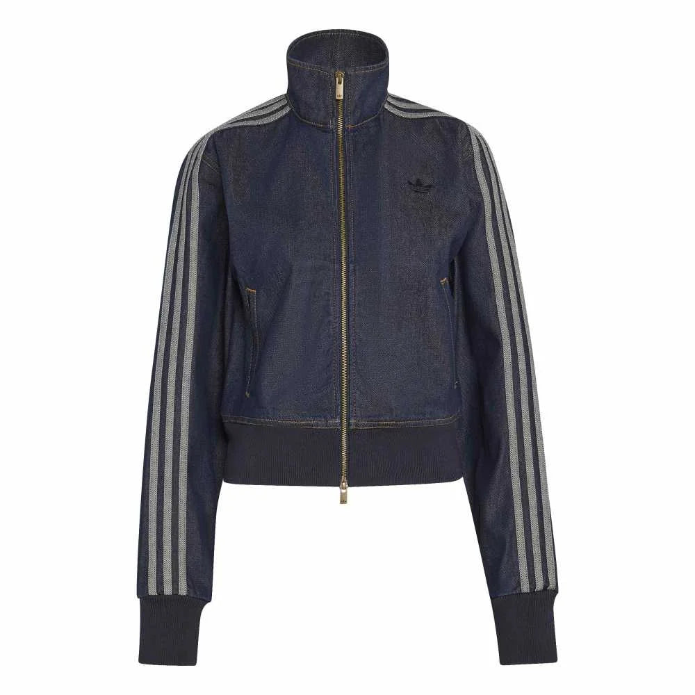 ADIDAS Firebird Denim Track Jacket Blue KQ6491