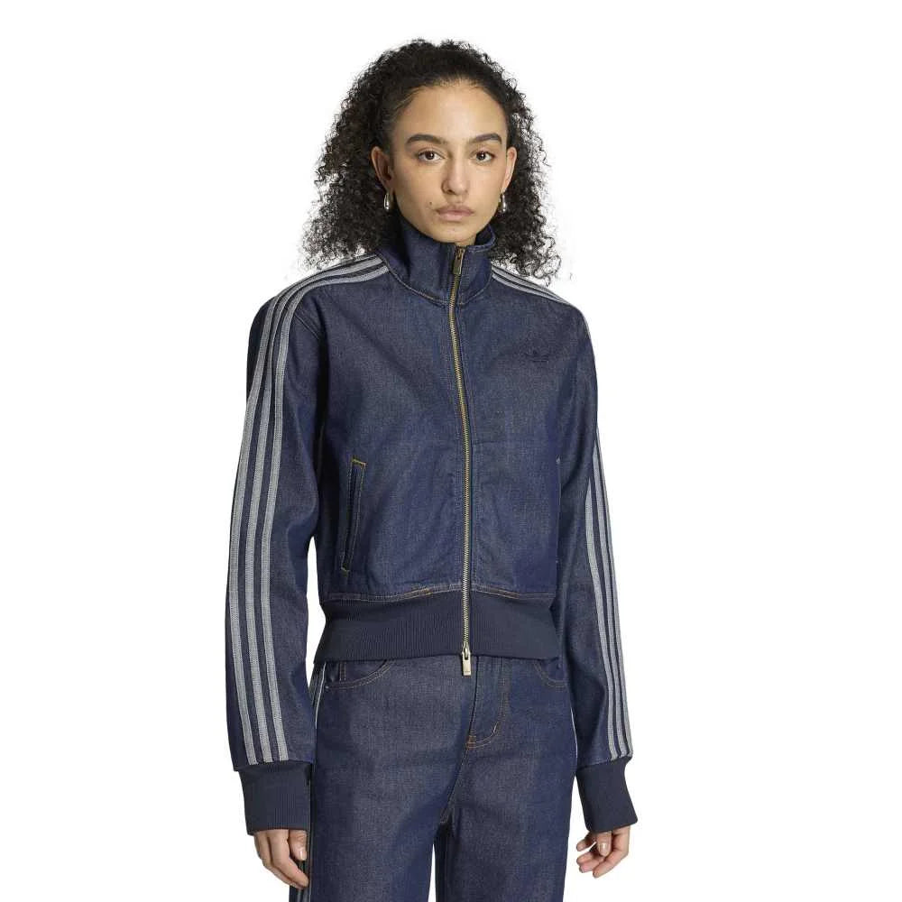 ADIDAS Firebird Denim Track Jacket Blue KQ6491
