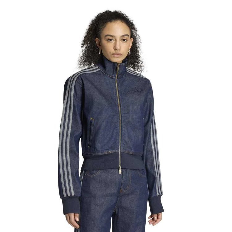 ADIDAS Firebird Denim Track Jacket Blue KQ6491