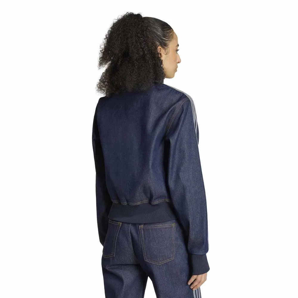 ADIDAS Firebird Denim Track Jacket Blue KQ6491