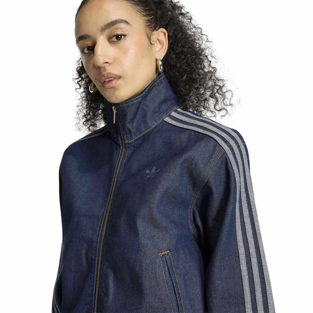 ADIDAS Firebird Denim Track Jacket Blue KQ6491