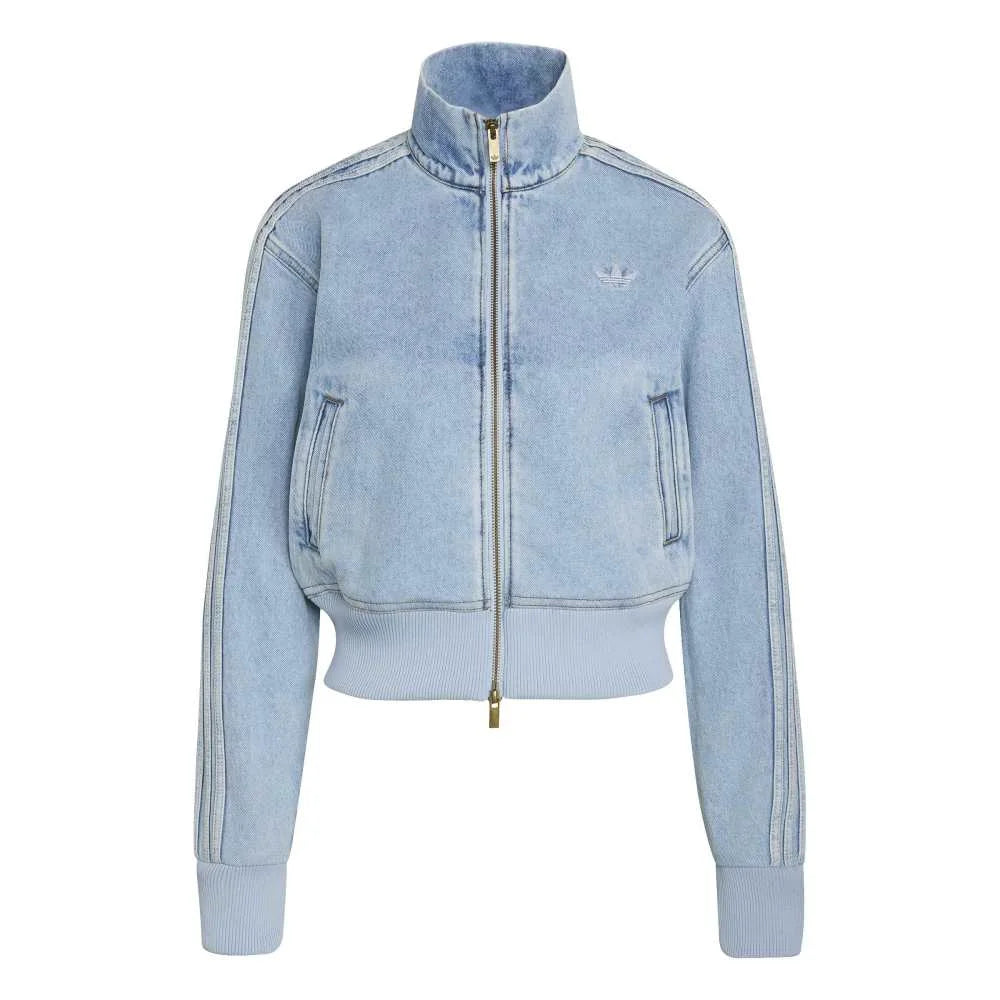 ADIDAS Firebird Denim Track Jacket Blue KQ6492