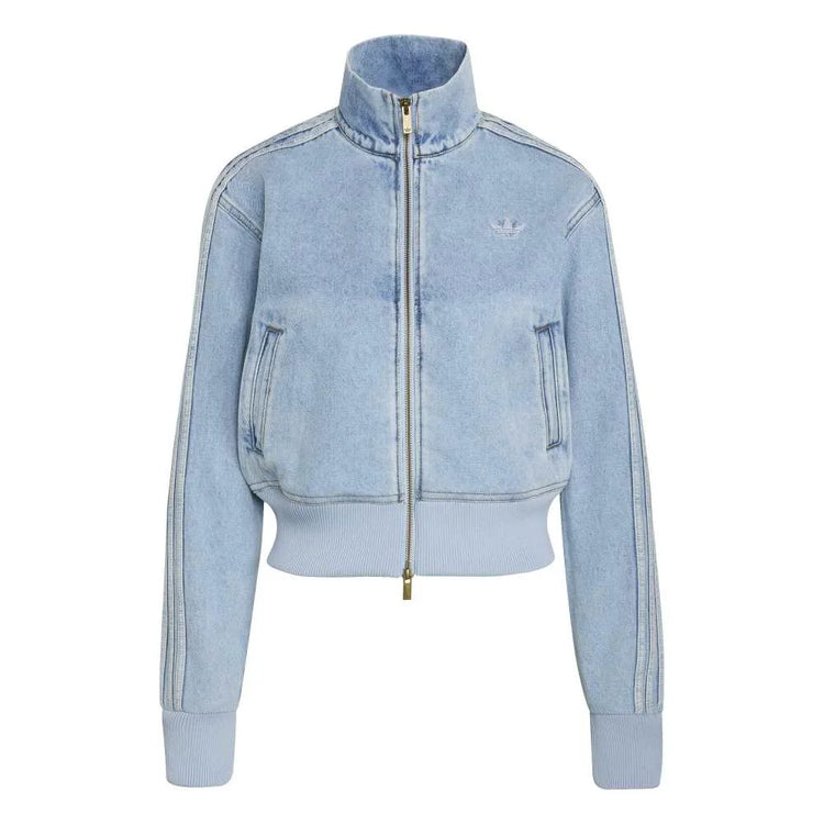 ADIDAS Firebird Denim Track Jacket Blue KQ6492