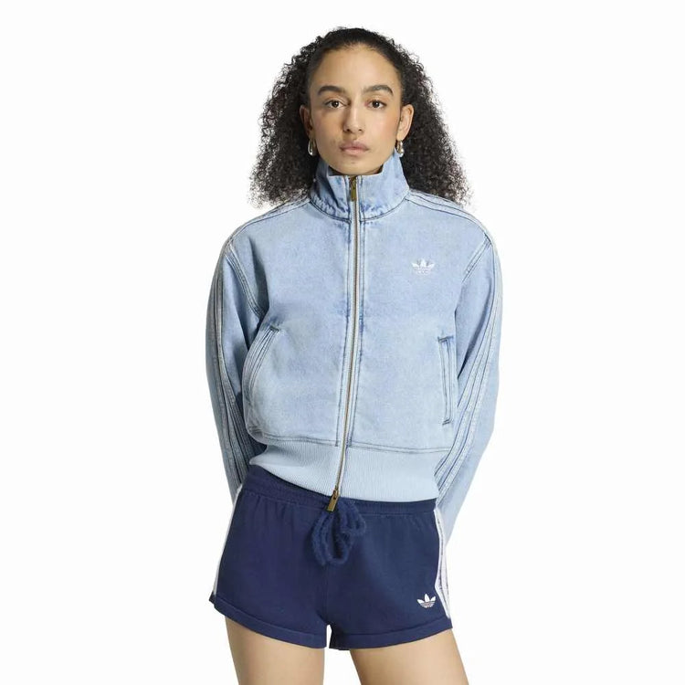 ADIDAS Firebird Denim Track Jacket Blue KQ6492