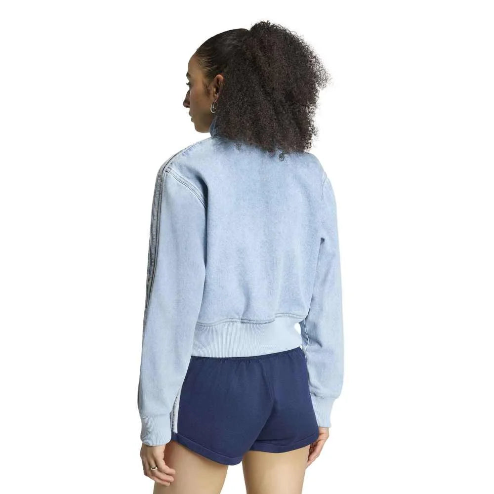 ADIDAS Firebird Denim Track Jacket Blue KQ6492