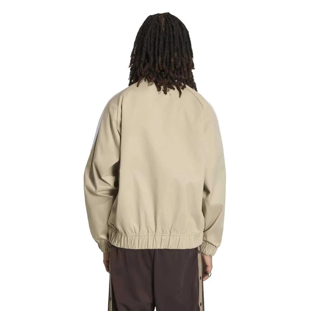 ADIDAS Sst Adicolor Classics Cotton Twill Track Jacket Beige KR1369