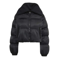ADIDAS Knitted Puffer Jacket Black KR9585