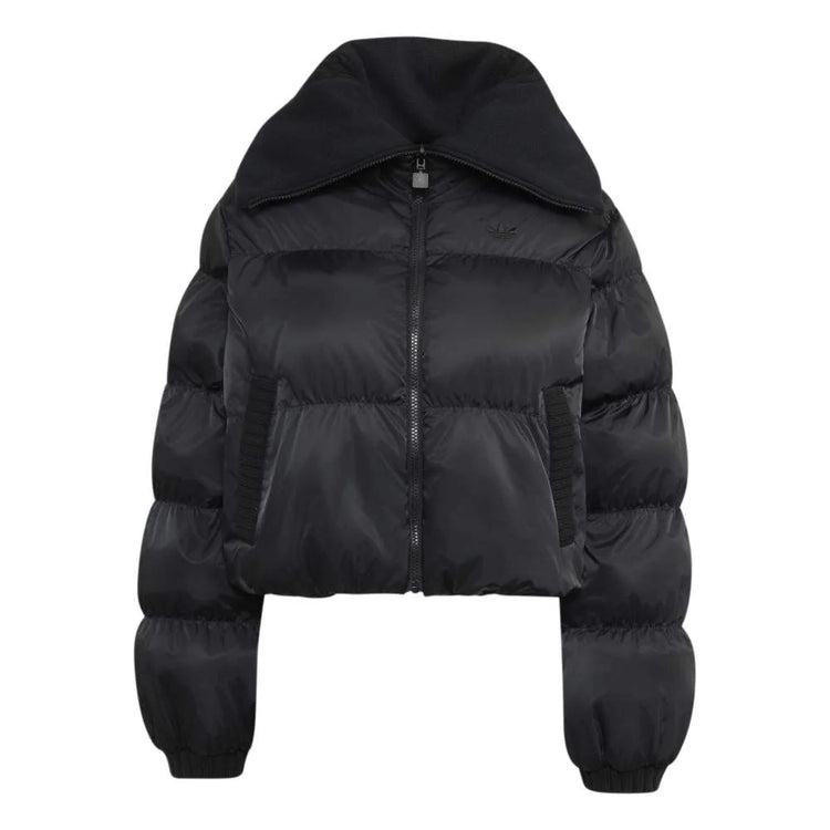 ADIDAS Knitted Puffer Jacket Black KR9585