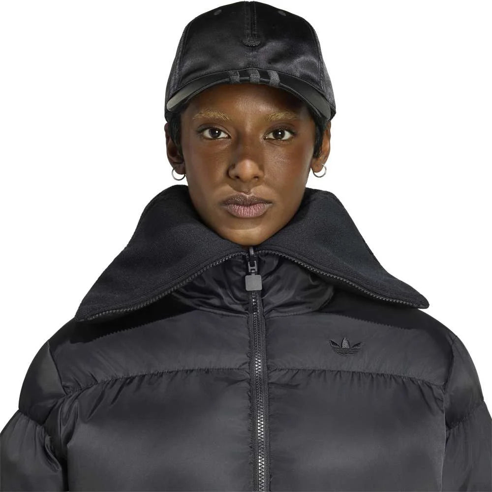 ADIDAS Knitted Puffer Jacket Black KR9585