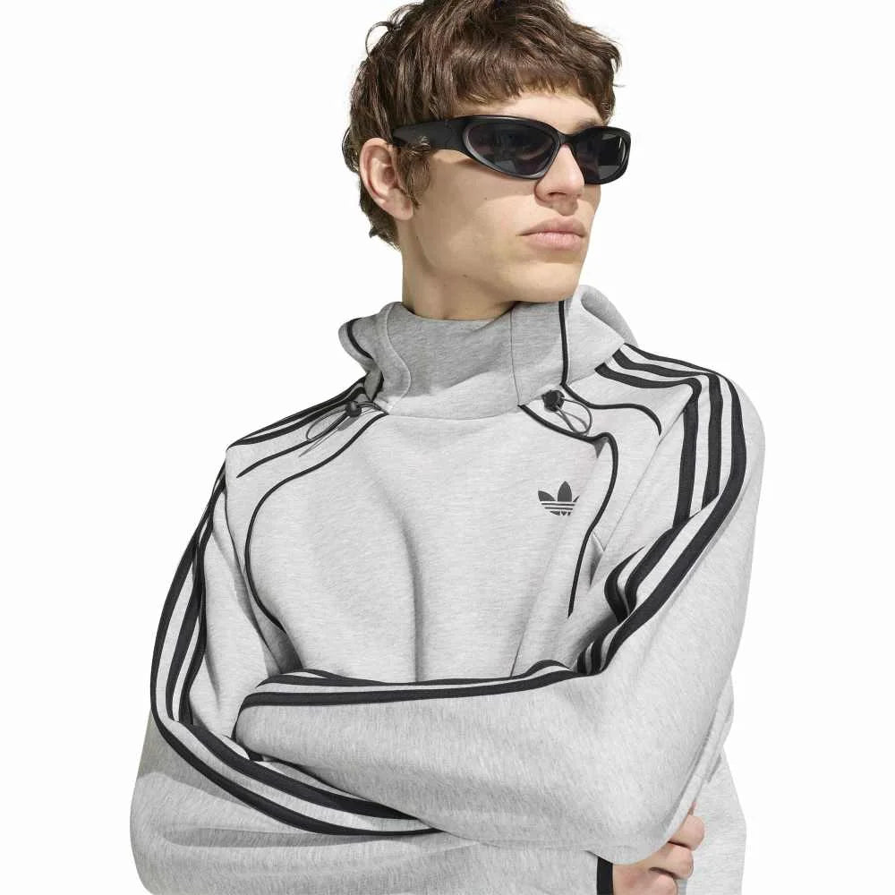 ADIDAS Spacer Teamgeist 26 Cutline Hoodie Grey KR9653