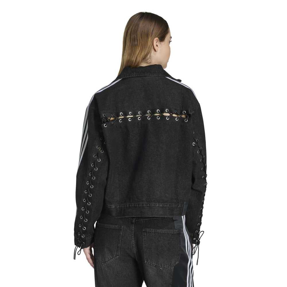 ADIDAS Originals Denim Lacing Firebird Jacket Black KS1394