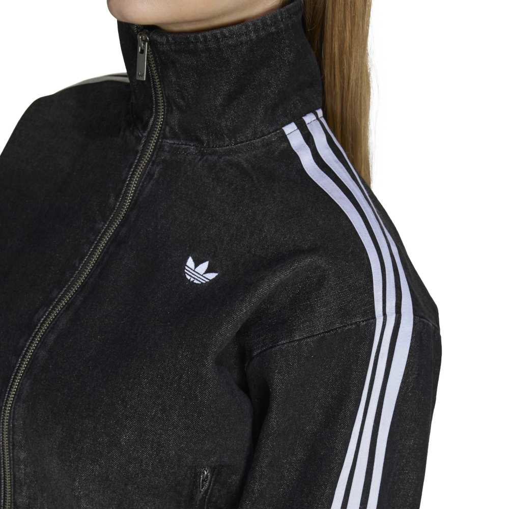 ADIDAS Originals Denim Lacing Firebird Jacket Black KS1394