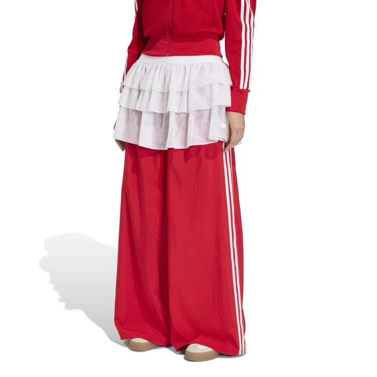 ADIDAS Originals Lace Adilenium Firebird Track Pant Red KS1430