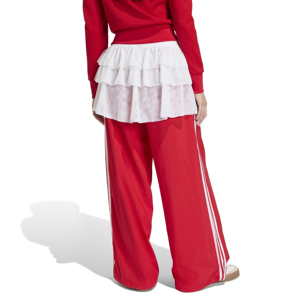 ADIDAS Originals Lace Adilenium Firebird Track Pant Red KS1430