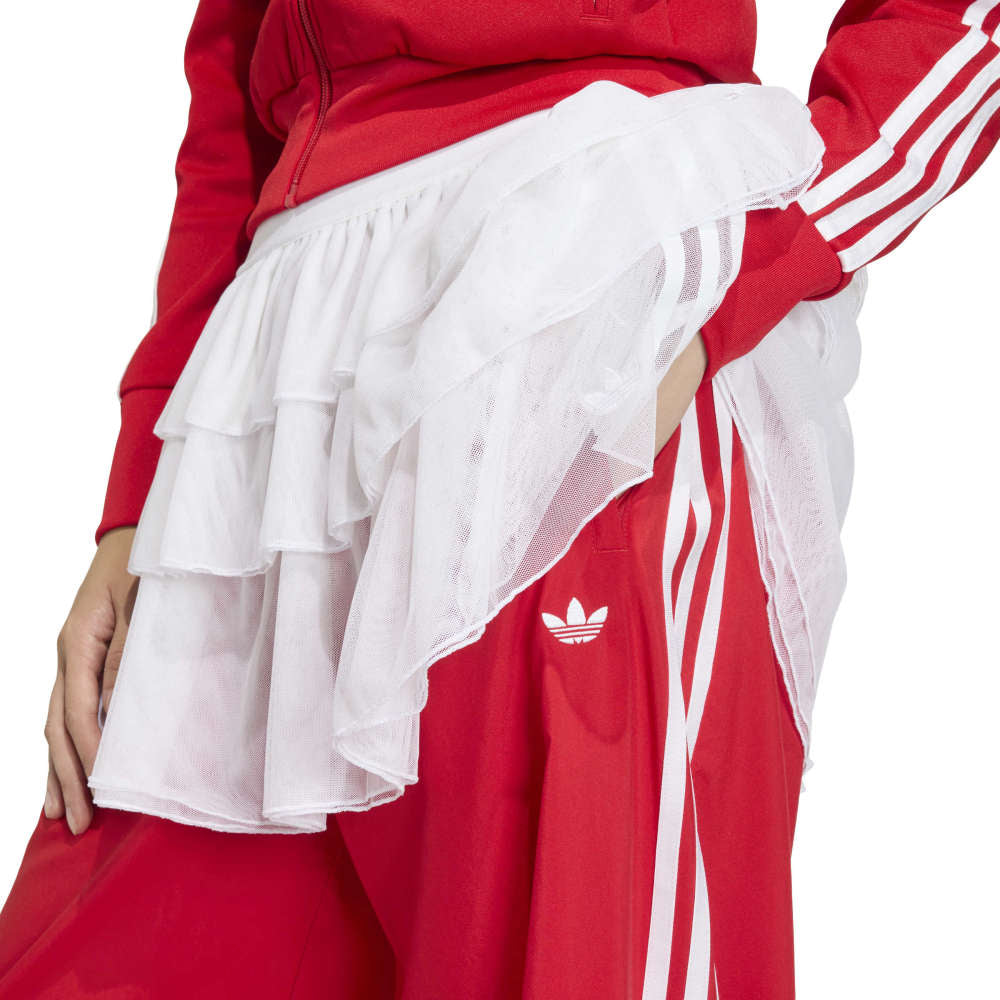 ADIDAS Originals Lace Adilenium Firebird Track Pant Red KS1430