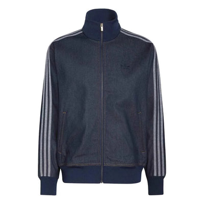 ADIDAS Firebird Adicolor Raw Denim Track Jacket Blue KS4971