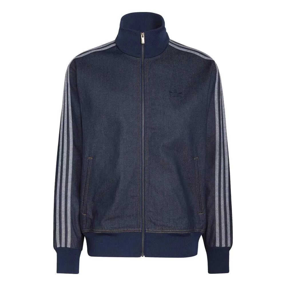 ADIDAS Firebird Adicolor Raw Denim Track Jacket Blue KS4971