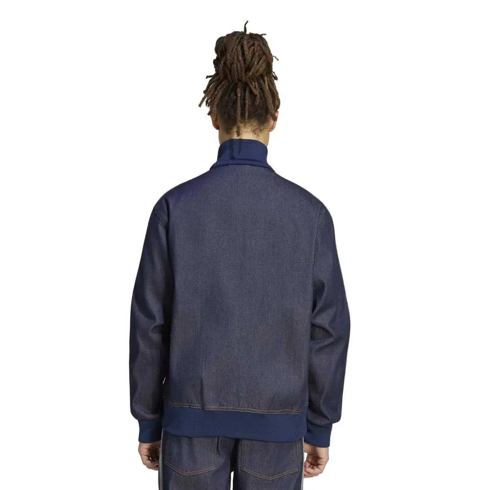 ADIDAS Firebird Adicolor Raw Denim Track Jacket Blue KS4971