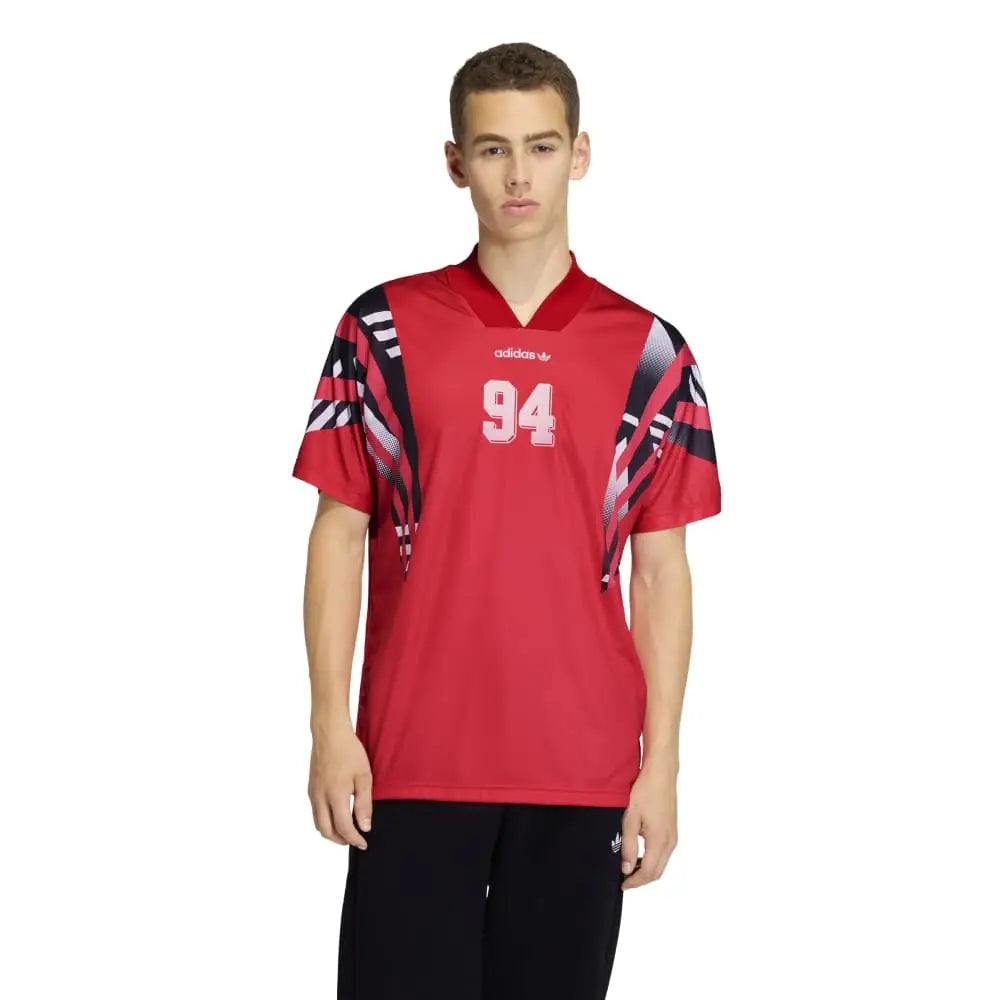 ADIDAS Santiago Aop Infill Jersey Red KS5501
