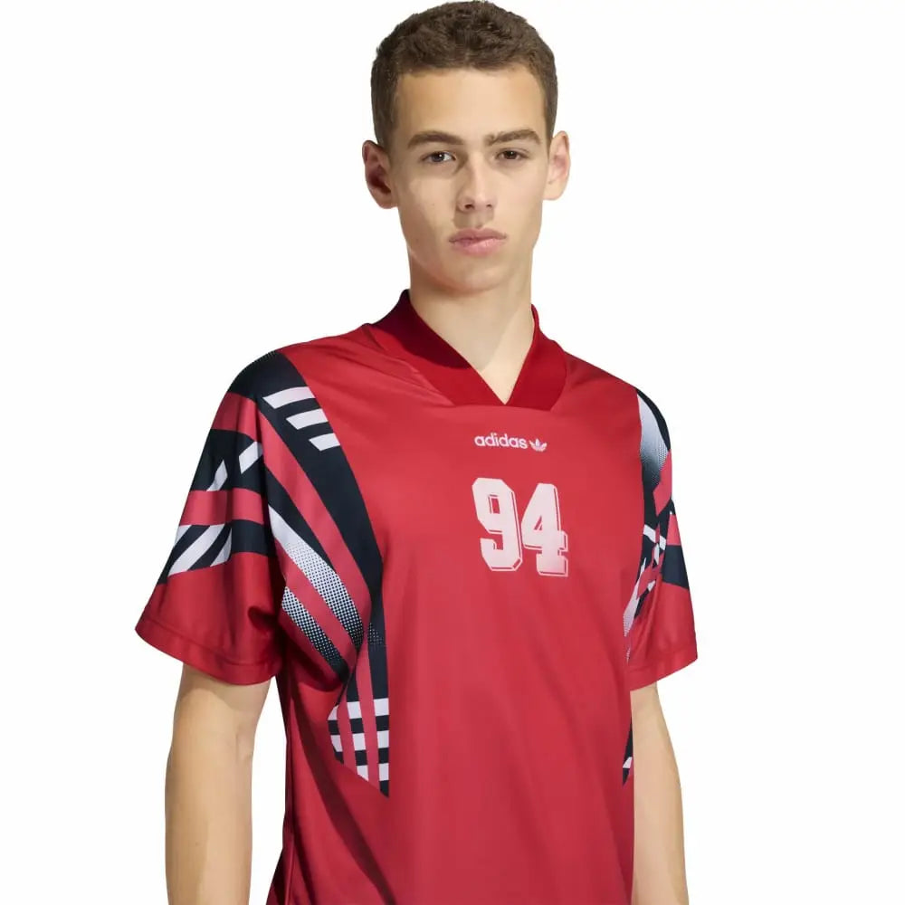 ADIDAS Santiago Aop Infill Jersey Red KS5501