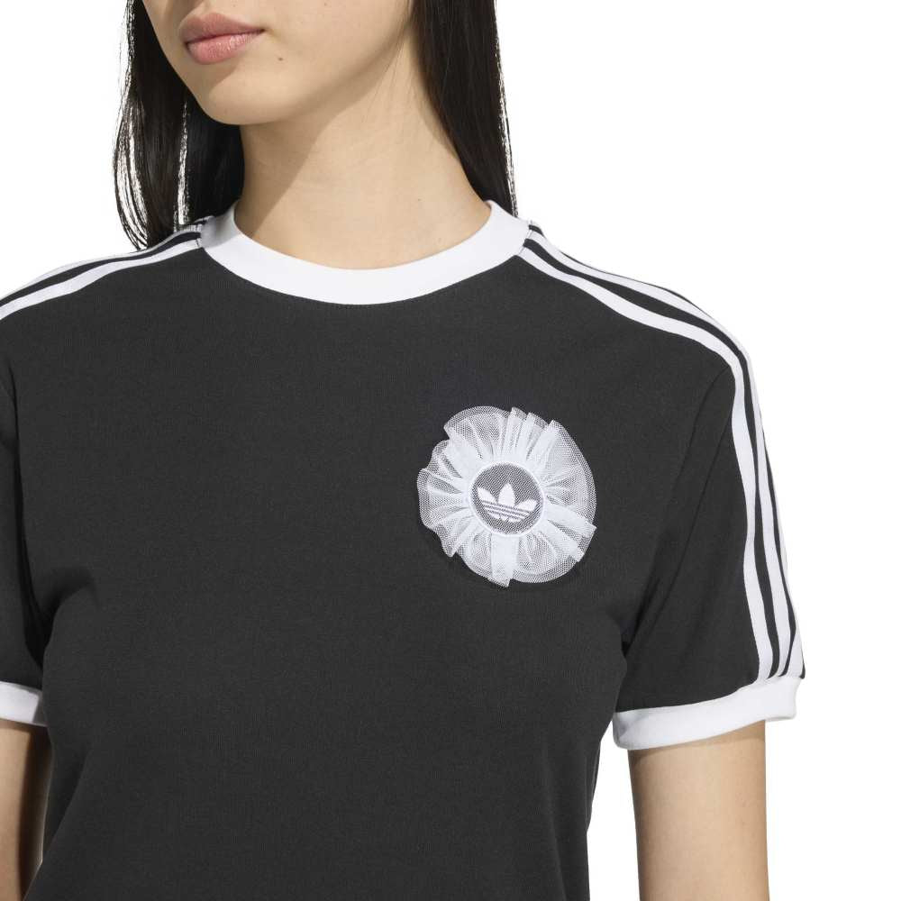 ADIDAS Originals Lace Branding Ss T-Shirt Black KS6559