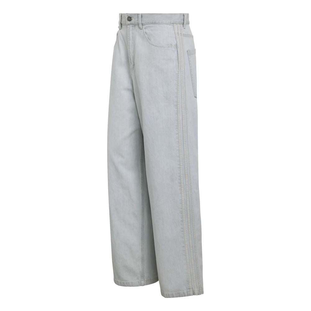 ADIDAS 90S Alternative Sport Wide Leg Skater Jeans Blue KS6845