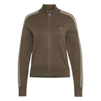 ADIDAS Knitted Firebird Track Jacket Brown KS7365