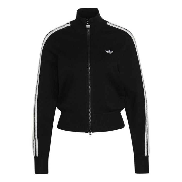 ADIDAS Knitted Firebird Track Jacket Black KS7366