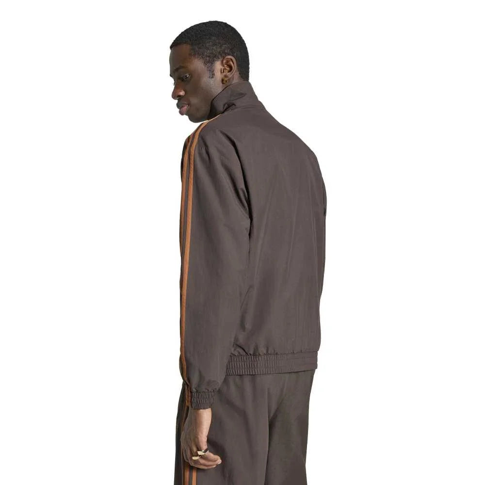 ADIDAS Firebird Woven Track Jacket Brown KS7492