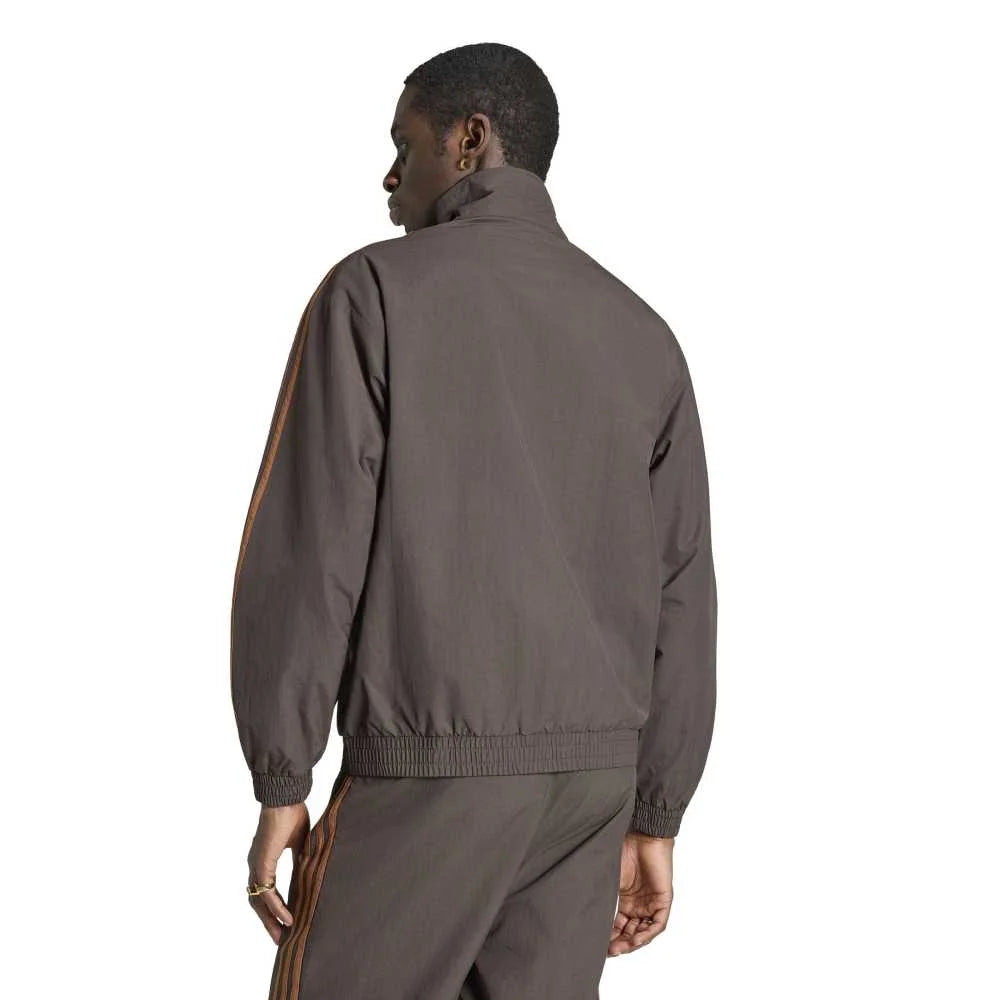 ADIDAS Firebird Woven Track Jacket Brown KS7493