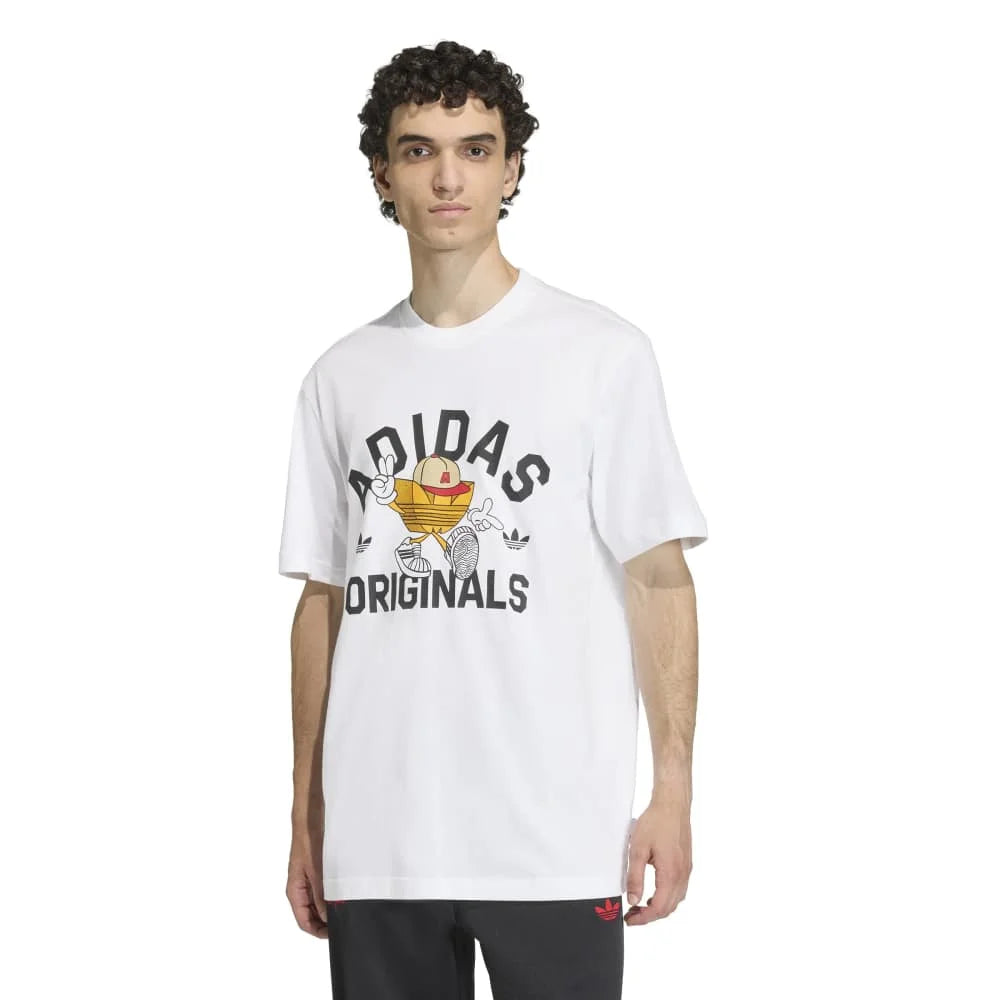 ADIDAS Trefoil Series Character T-Shirt White KS7616
