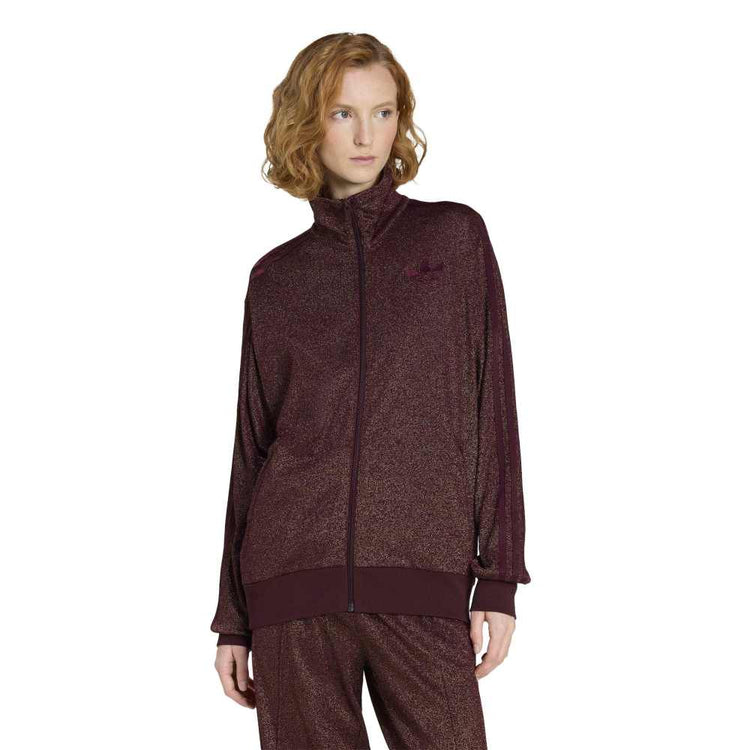 ADIDAS Originals Lurex Firebird Track Jacket Brown KS7788
