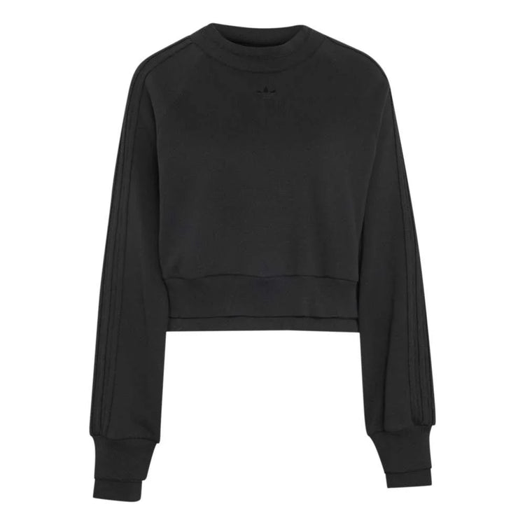 ADIDAS Winterized Double Crew Sweatshirt Black KS9231