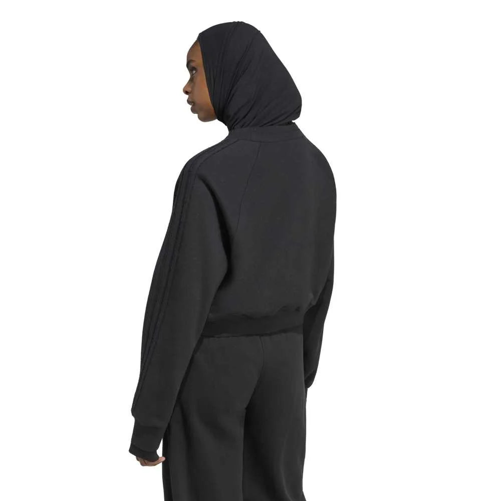 ADIDAS Winterized Double Crew Sweatshirt Black KS9231