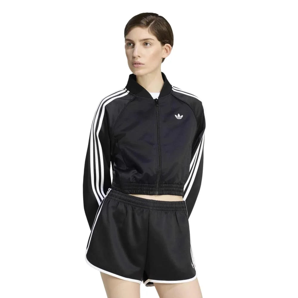 ADIDAS Satin SST Jacket Black KS9371