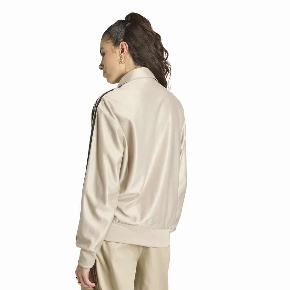 ADIDAS Metallic Firebird Loose Track Jacket Beige KS9981