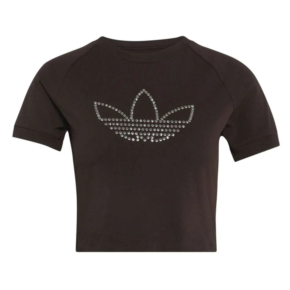 ADIDAS Studded Cali T-Shirt Brown KT4670