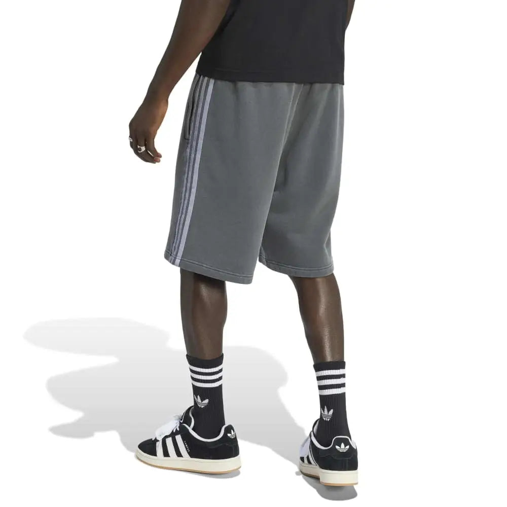 ADIDAS Washed Graphics Basketball Shorts Grey KU6882