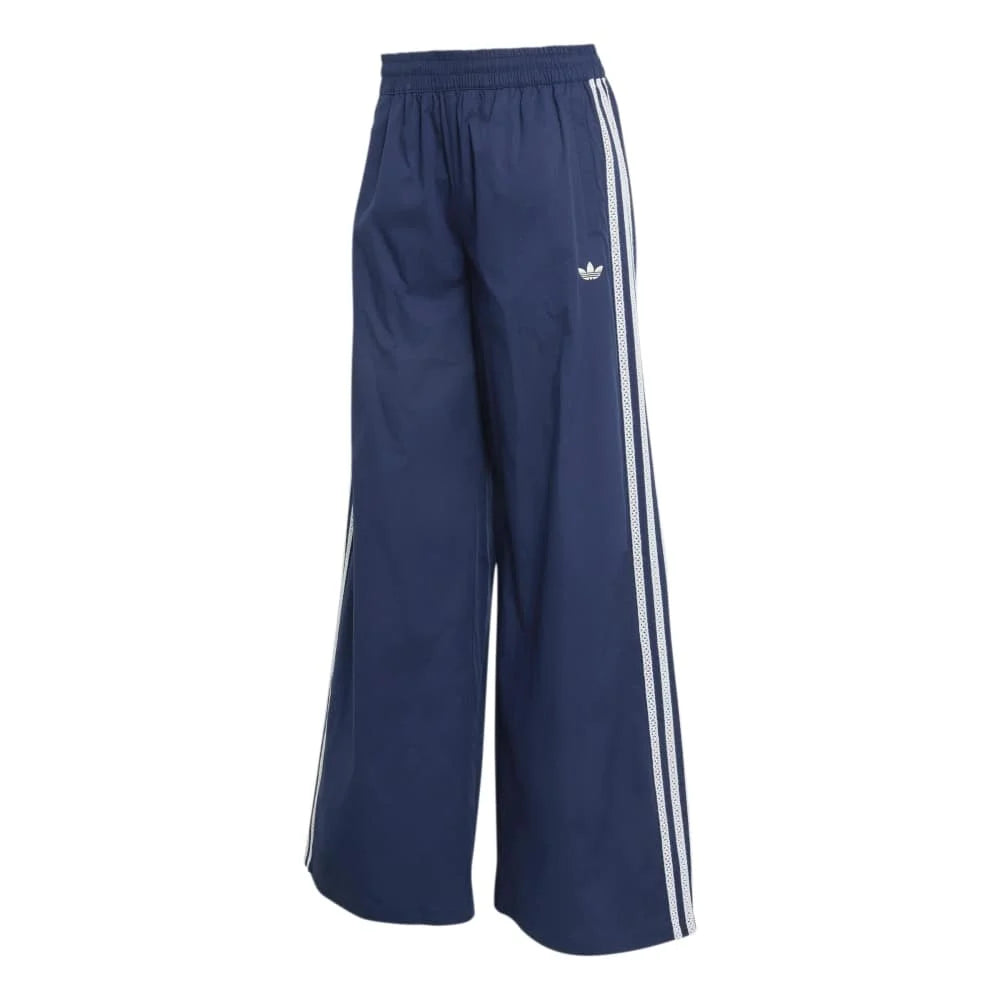 ADIDAS Originals Summer Glow Wide Leg Tracksuit Pant Blue KY3174