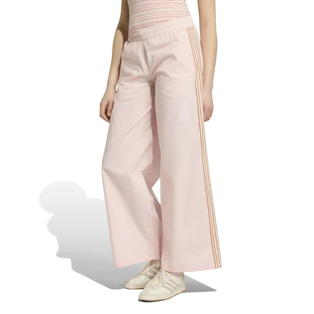 ADIDAS Originals Summer Glow Wide Leg Tracksuit Pant Pink KY3175