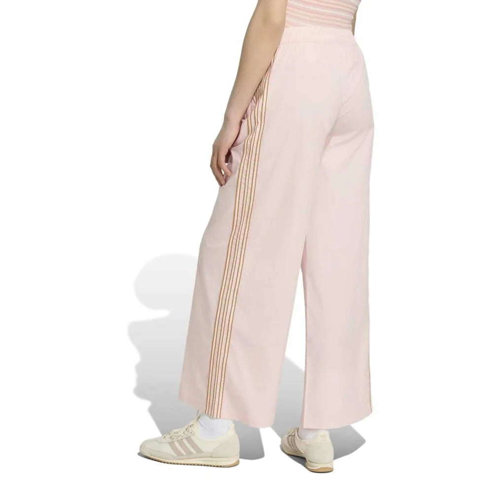 ADIDAS Originals Summer Glow Wide Leg Tracksuit Pant Pink KY3175