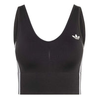 ADIDAS Essentials 3 Stripes Seamless Bralette Black KZ4109