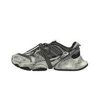 ADIDAS XLG RUNNER DELUXE 2.0 Grey Brown Sneakers KZ7202