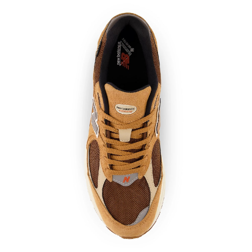 NEW BALANCE Scarpa Lifestyle UNISEX - MTZ  - Leather / Textile  - TOBACC M2002RXG