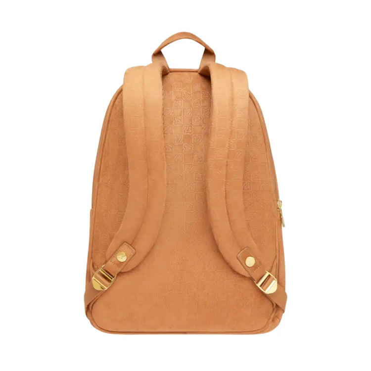 JORDAN Suede Monogram Backpack Beige MA9204-X6X