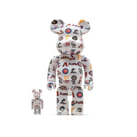 MEDICOM TOY BEARBRICK 400% MLB NATIONAL LEAGUE 2-PACK MED1196