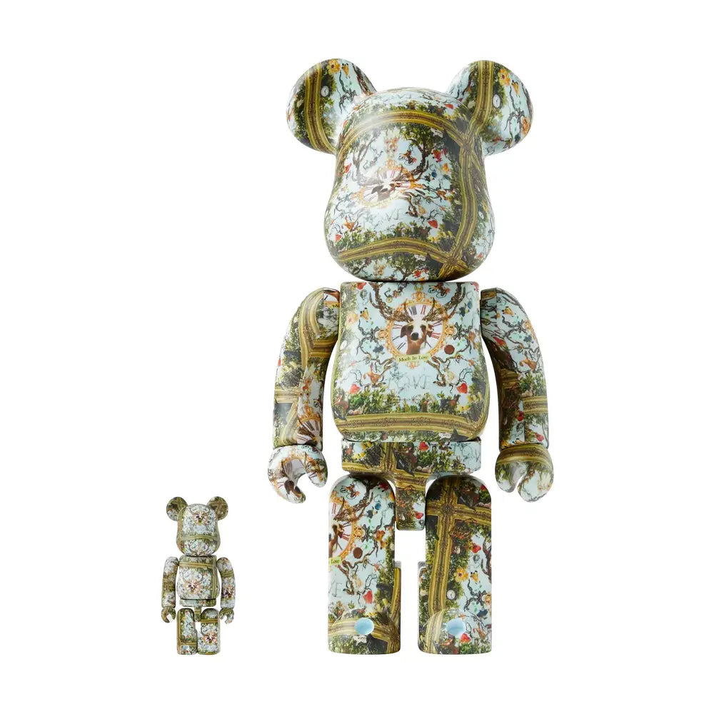 MEDICOM TOY BEARBRICK 400% YUUKI OGURA MUCH IN LOVE 2-PACK MED1246