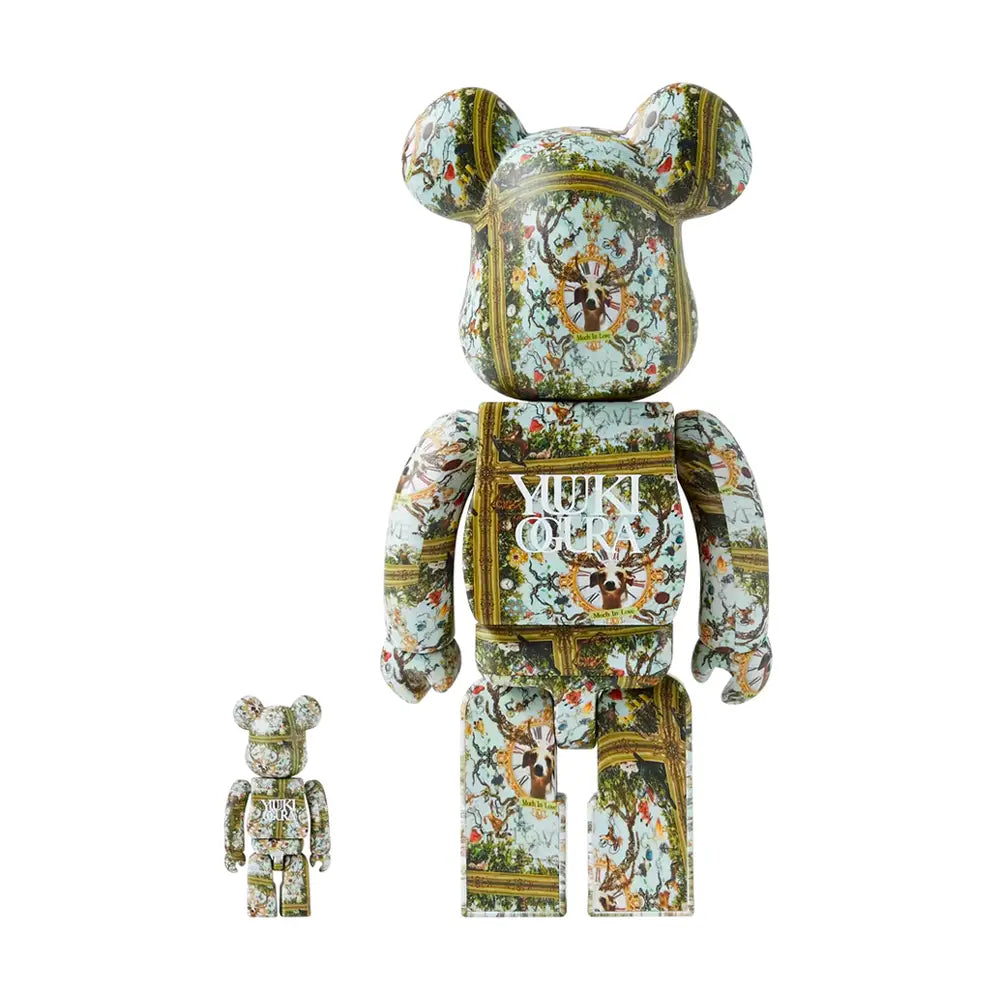 MEDICOM TOY BEARBRICK 400% YUUKI OGURA MUCH IN LOVE 2-PACK MED1246