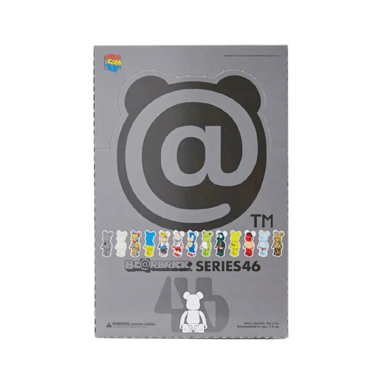 MEDICOM TOY Bearbrick 100% Series 46 - Box of 24 Pcs (1 Pcs Random) MED1770